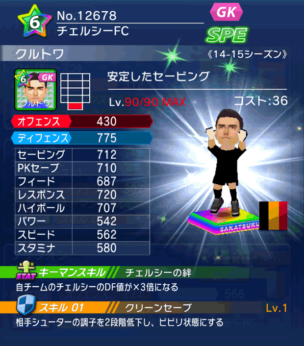 No.12678　クルトワ【14-15】