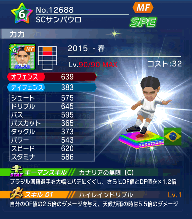 No.12688　カカ【15・春】