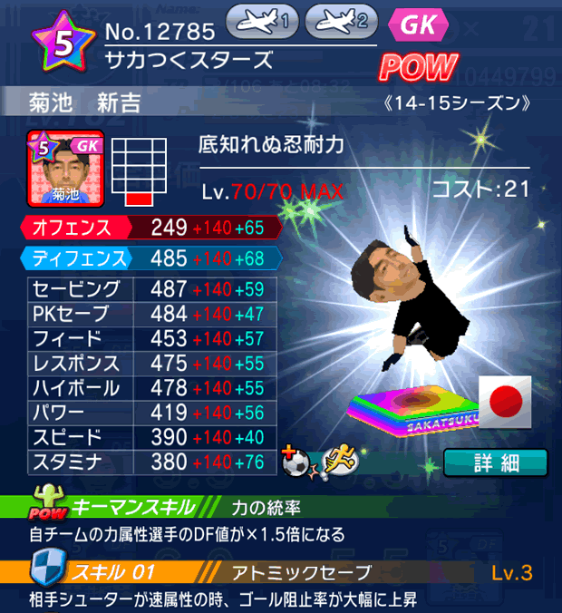 No.12785　菊池新吉【14-15】