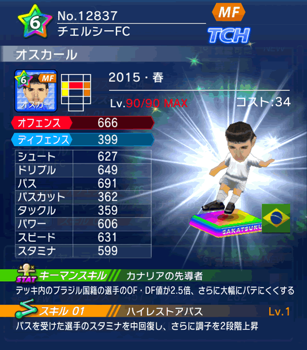 No.12837　オスカール【15・春】