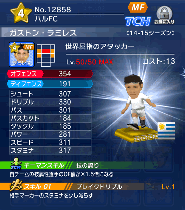 No.12858 ガストン・ラミレス【14-15】