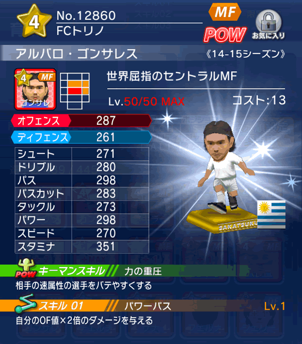 No.12860　アルバロ・ゴンサレス【14-15】