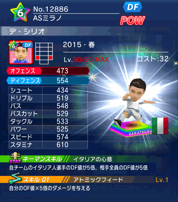 No.12886　デ・シリオ【15・春】