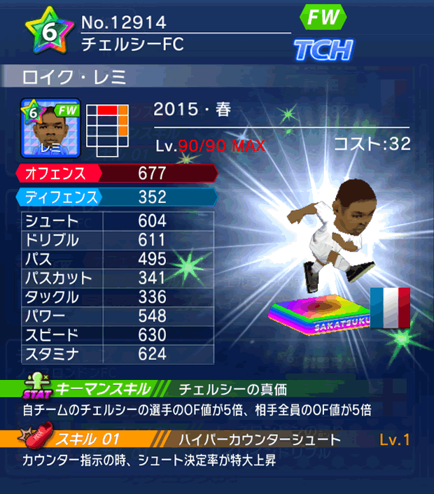 No.12914 ロイク・レミ【15・春】