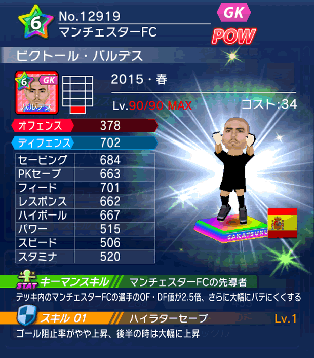 No.12919　ビクトール・バルデス【15・春】