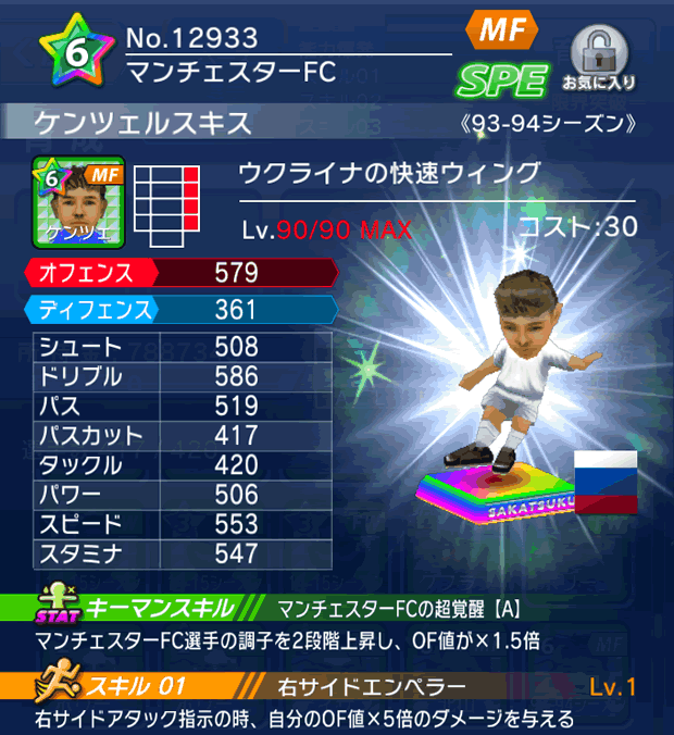 No.12933　ケンツェルスキス【93-94】