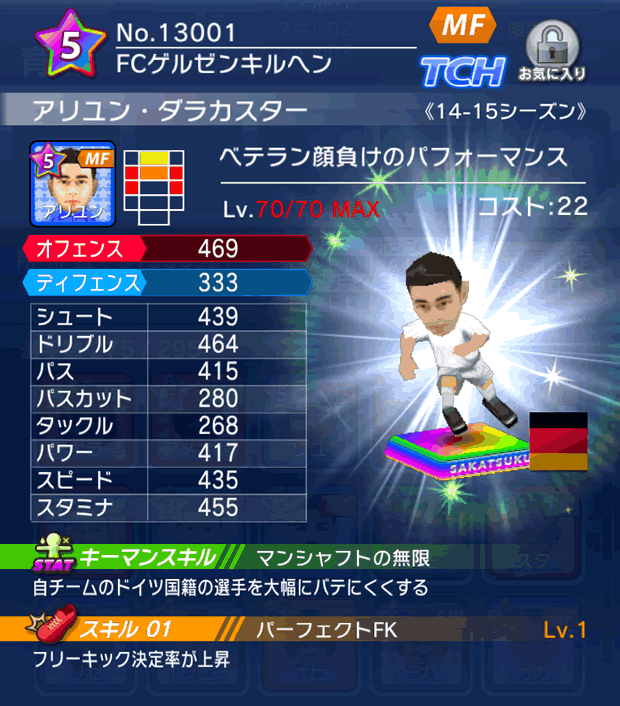 No.13001　アリユン・ダラカスター【14-15】