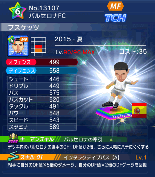 No.13107　ブスケッツ【15・夏】