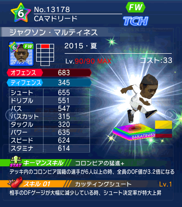 No.13178 ジャクソン・マルティネス【15・夏】