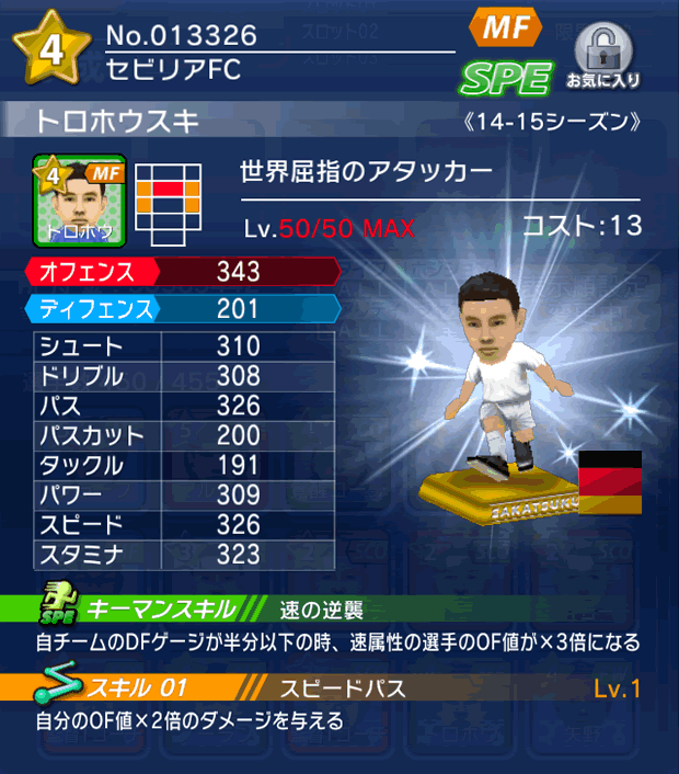 No.13326 トロホウスキ【14-15】