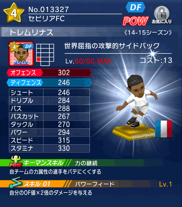 No.13327　トレムリナス【14-15】