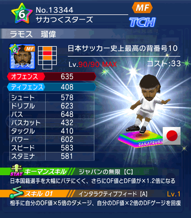 No.13344　ラモス瑠偉