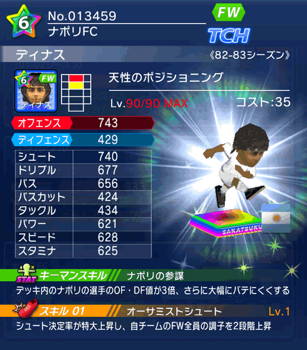 No.13459　ディナス【82-83LL】