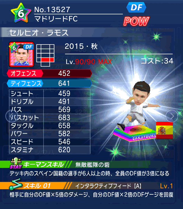 No.13527 セルヒオ・ラモス【15・秋】