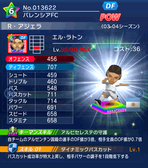 No.13622　R・アジェラ【03-04LL】