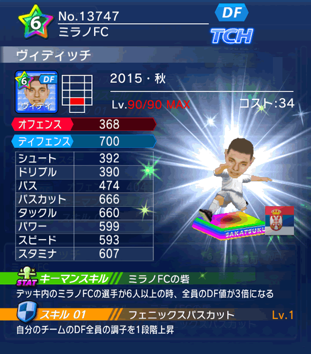 No.13747 ヴィディッチ【15・秋】