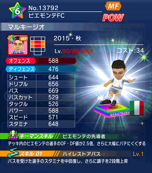 No.13792 マルキージオ【15・秋】