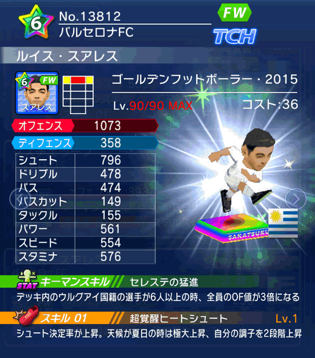 No.13812　ルイス・スアレス【GFB15】