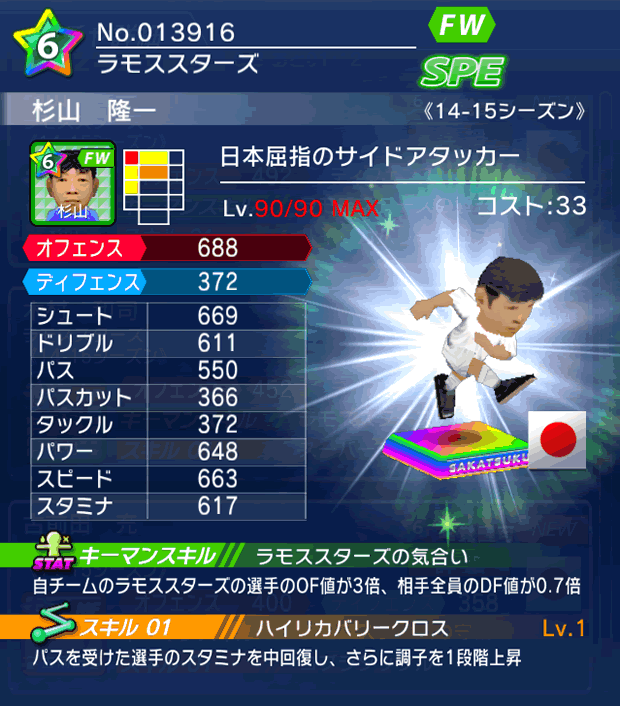 No.13916　杉山隆一【14-15】