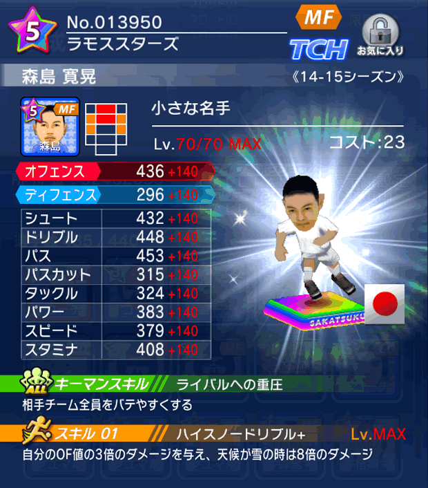 No.13950 森島寛晃【14-15】