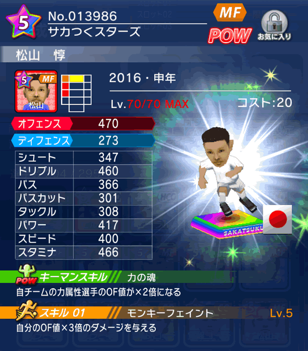 No.13986　松山惇【16・申年】