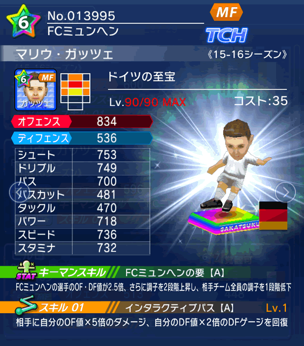 No.13995　マリウ・ガッツェ【15-16】