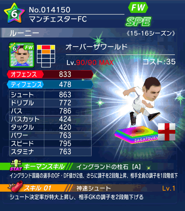 No.14150 ルーニー【15-16】