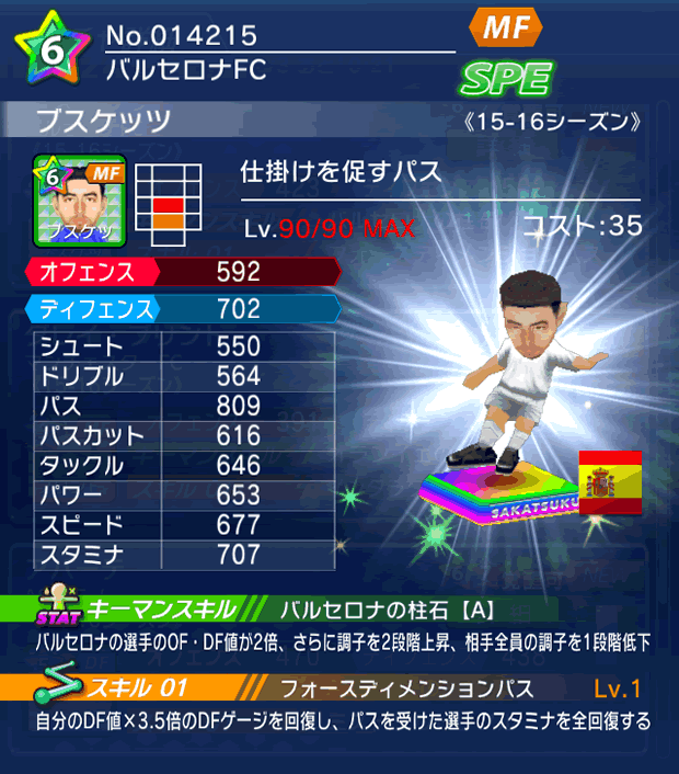 No.14215　ブスケッツ【15-16】