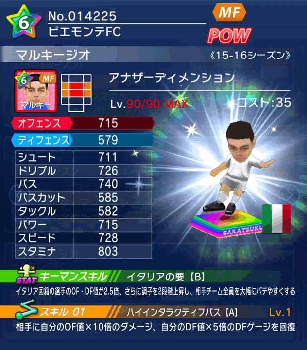 No.14225　マルキージオ【15-16】