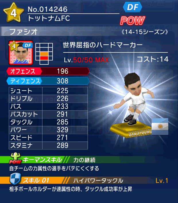 No.14246　ファシオ【14-15】