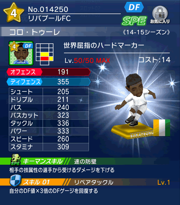 No.14250　コロ・トゥーレ【14-15】