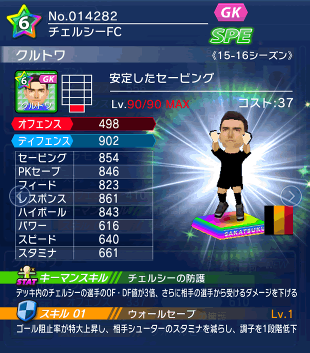 No.14282　クルトワ【15-16】