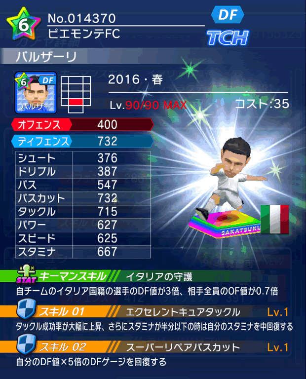 No.14370 バルザーリ【16・春】