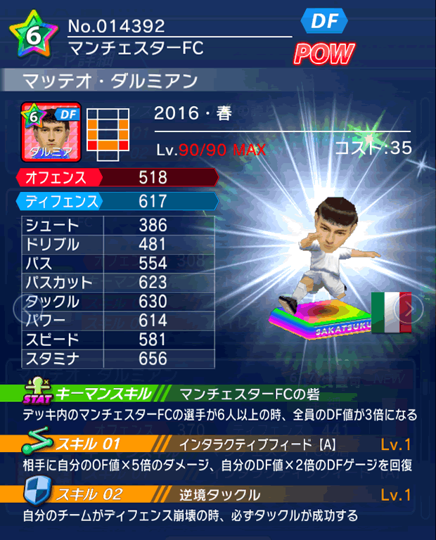 No.14392　マッテオ・ダルミアン【16・春】