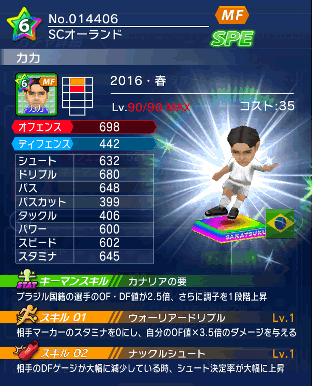 No.14406　カカ【16・春】