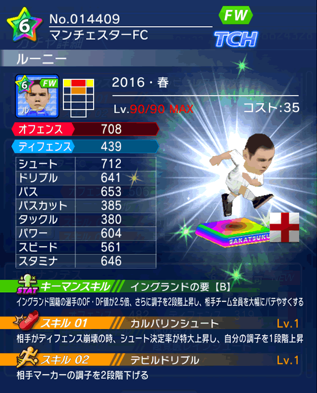 No.14409　ルーニー【16・春】