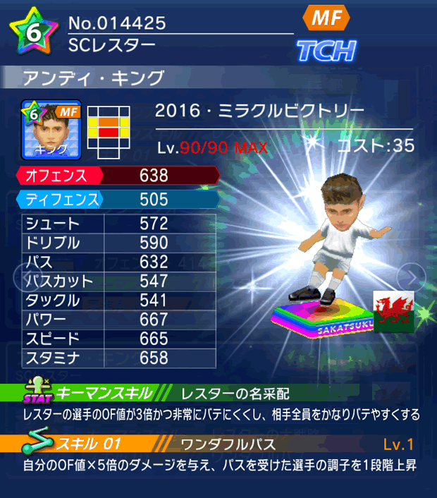 No.14425　アンディ・キング【16・V】