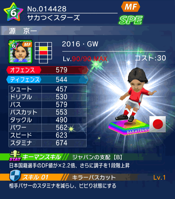 No.14428　源京一【16・GW】