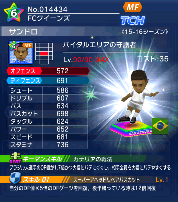 No.14434　サンドロ【15-16】