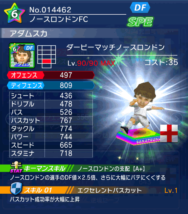 No.14462　アダムスカ【Derby】