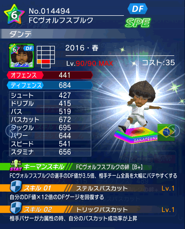 No.14494　ダンテ【16・春】