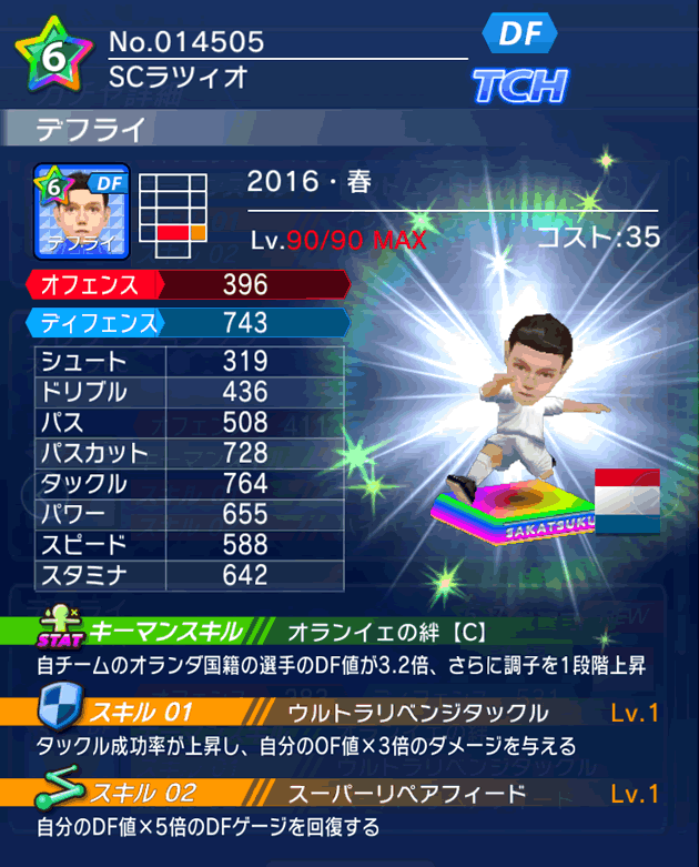 No.14505　デフライ【16・春】