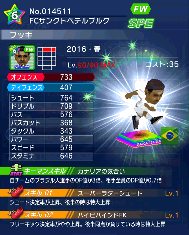 No.14511　フッキ【16・春】