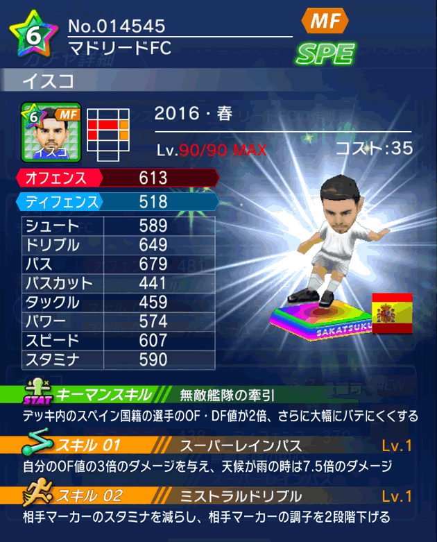 No.14545　イスコ【16・春】