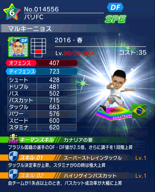No.14556 マルキーニョス【16・春】