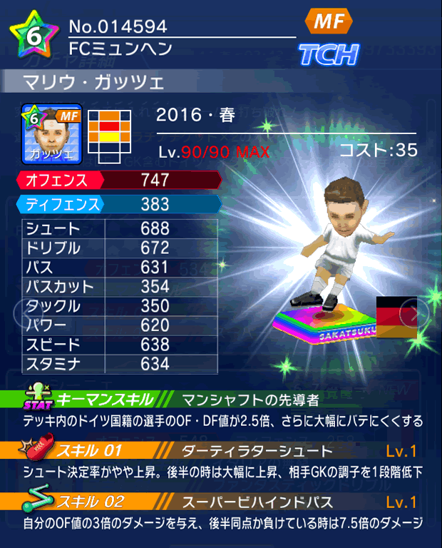 No.14594　マリウ・ガッツェ【16・春】