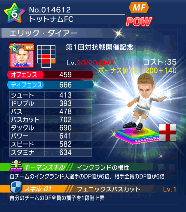 No.14612　エリック・ダイアー【co・BP】