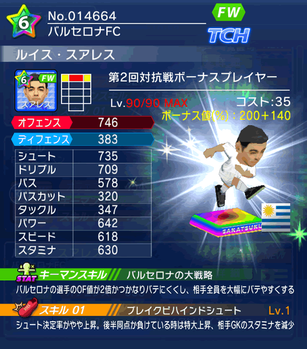 No.14664　ルイス・スアレス【co・BP】