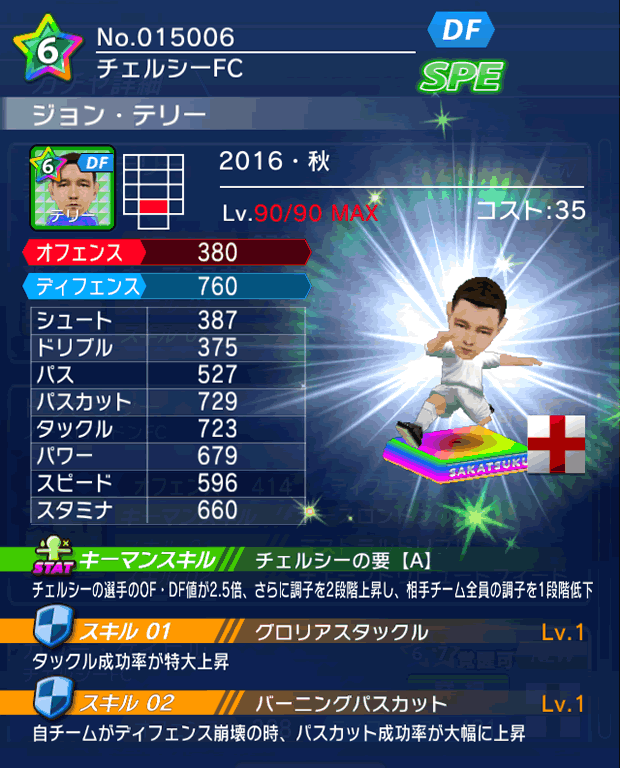 No.15006　ジョン・テリー【16・秋】