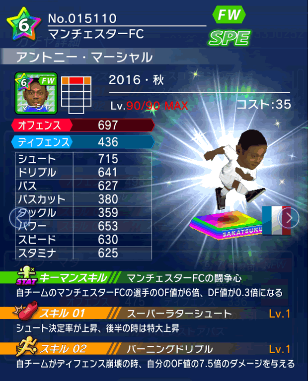 No.15110 アントニー・マーシャル【16・秋】